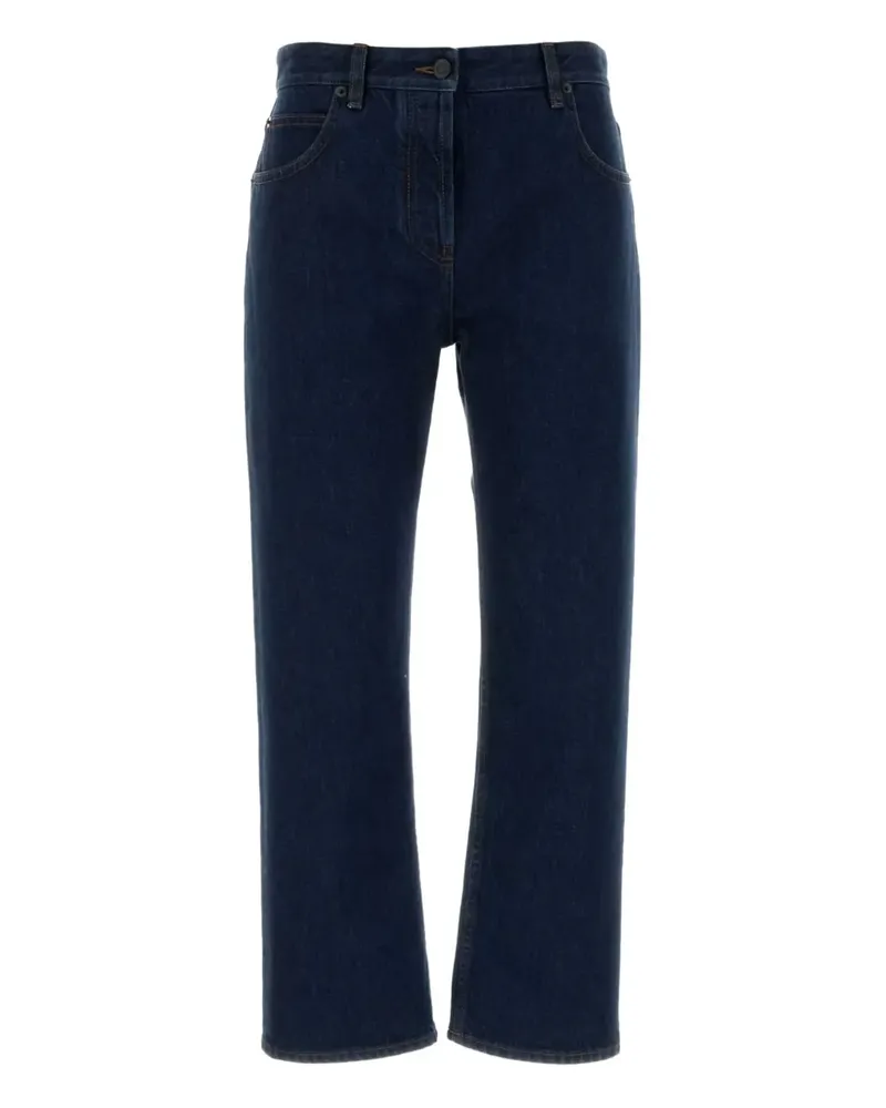 The Row Riaco cotton jeans - Blau Blau
