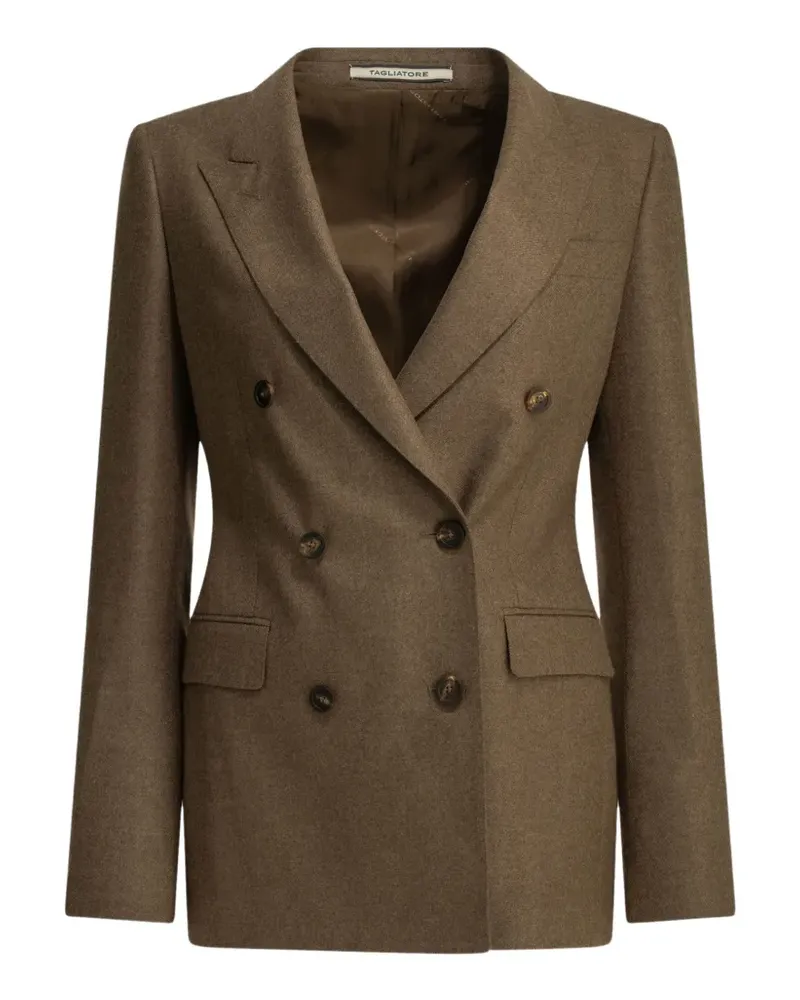 Tagliatore Paris double-breasted blazer - Braun Braun