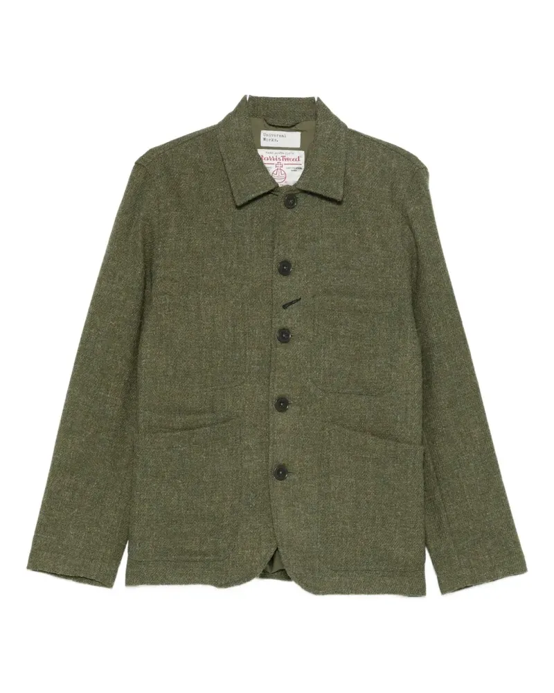 Universal Works Bakers Chore jacket - Grün Grün