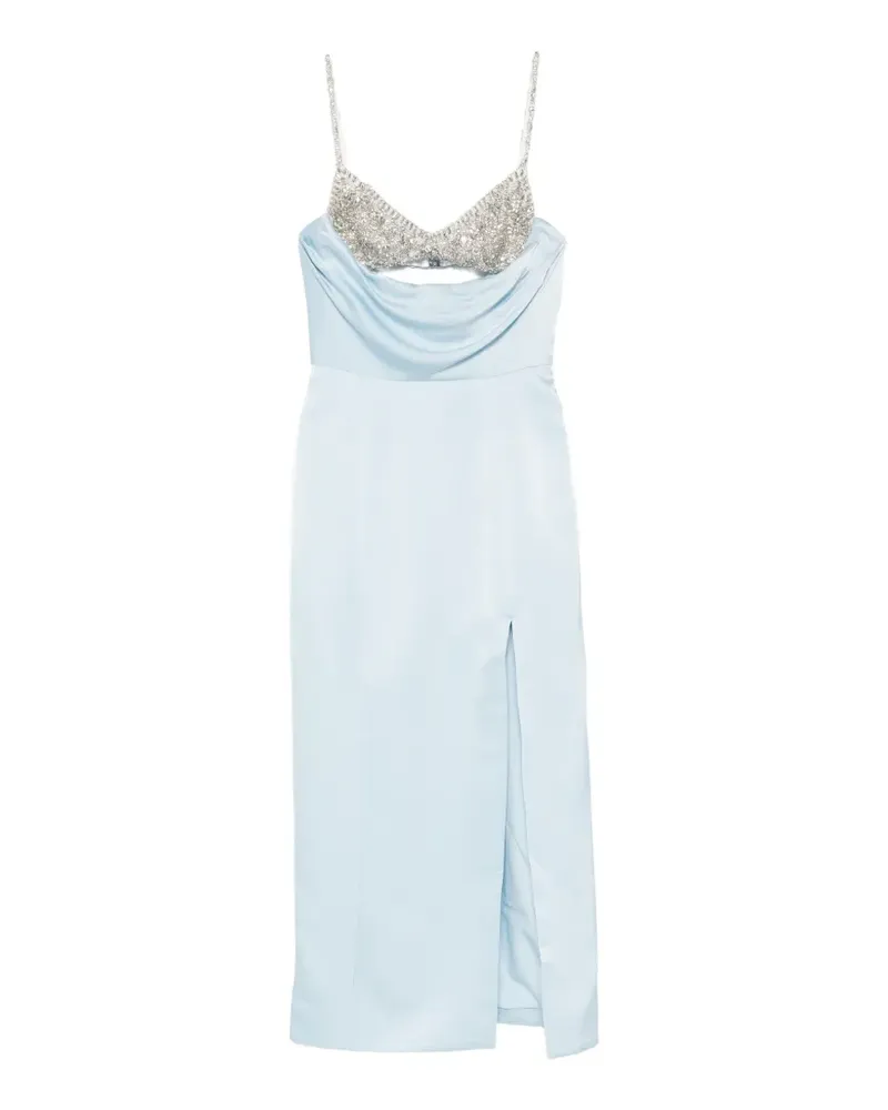 Rachel Gilbert Celestia embellished midi dress - Blau Blau