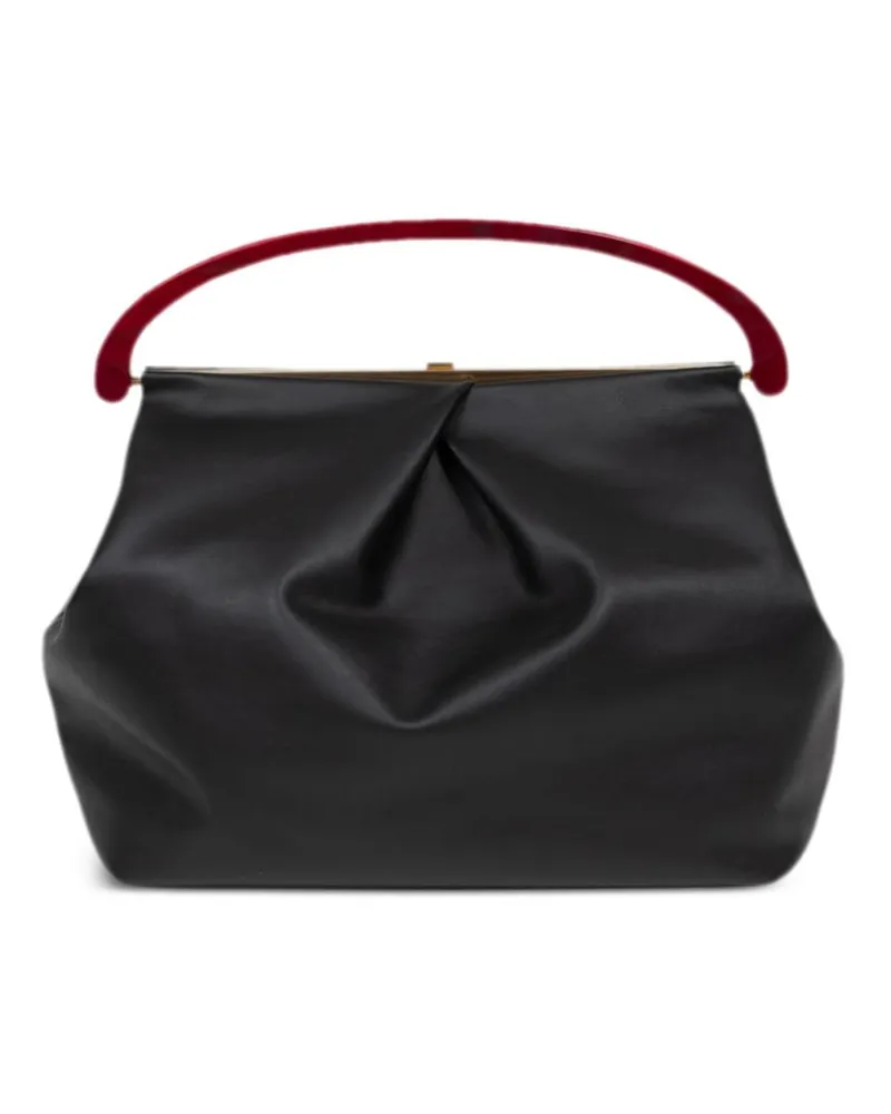 Dries van Noten Klassische Handtasche - Schwarz Schwarz