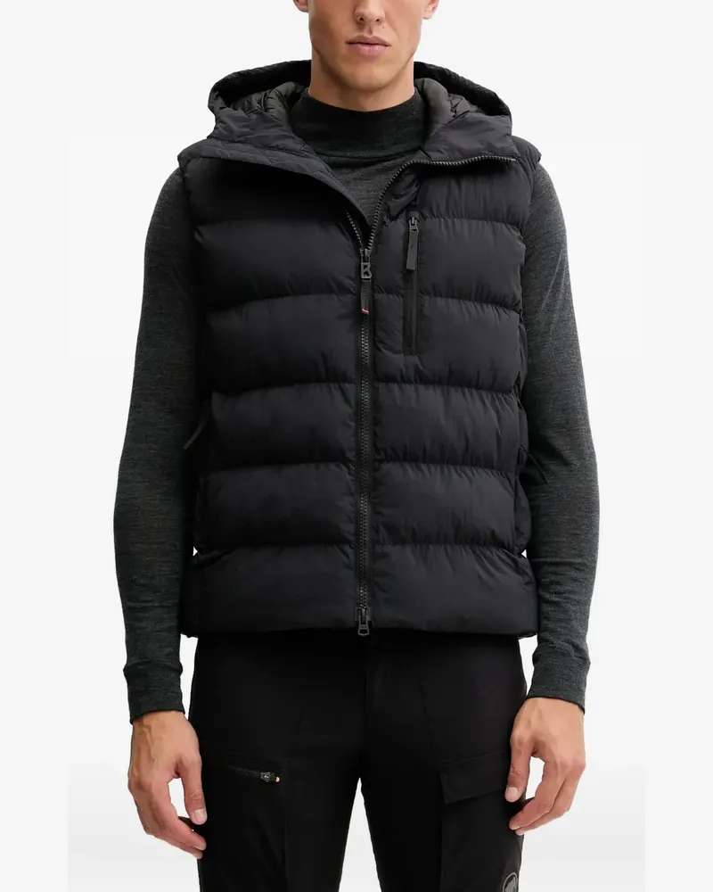 Bogner Fire & Ice Howard hooded-padded waistcoat - Schwarz Schwarz