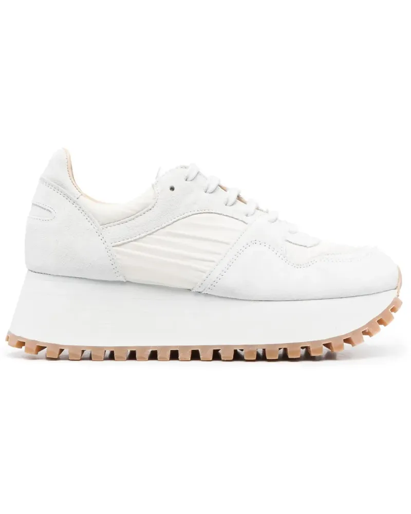 Comme des Garçons x Spalwart Sneakers mit Plateau - Weiß Weiß