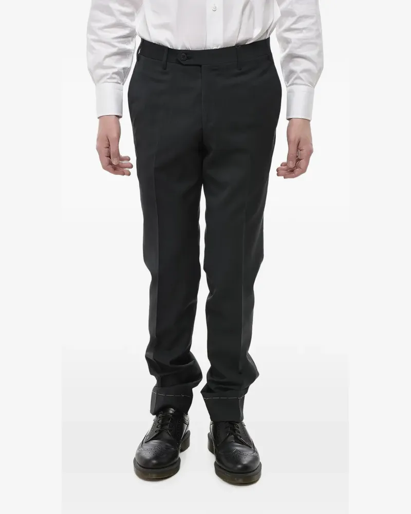 Corneliani Academy trousers - Schwarz Schwarz