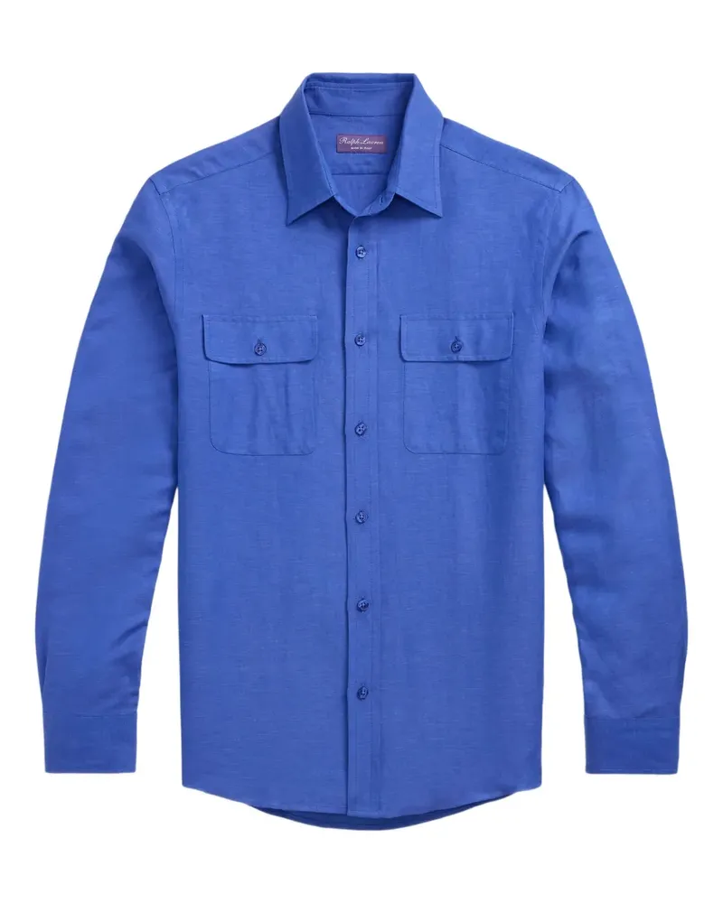Ralph Lauren Langärmeliges Hemd - Blau Blau