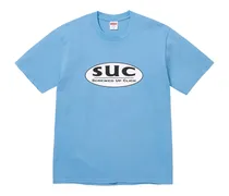 x DJ Screw SUC print-detail T-shirt - Blau