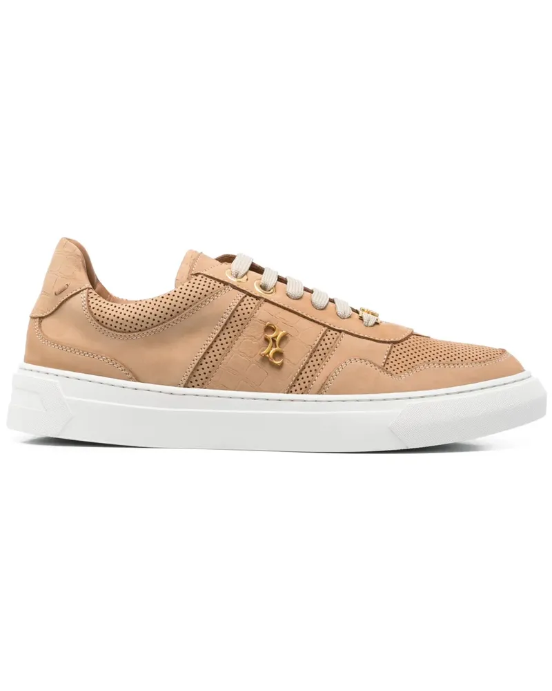 Billionaire Perforierte Sneakers - Braun Braun