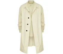 Trenchcoat im Layering-Look - Nude