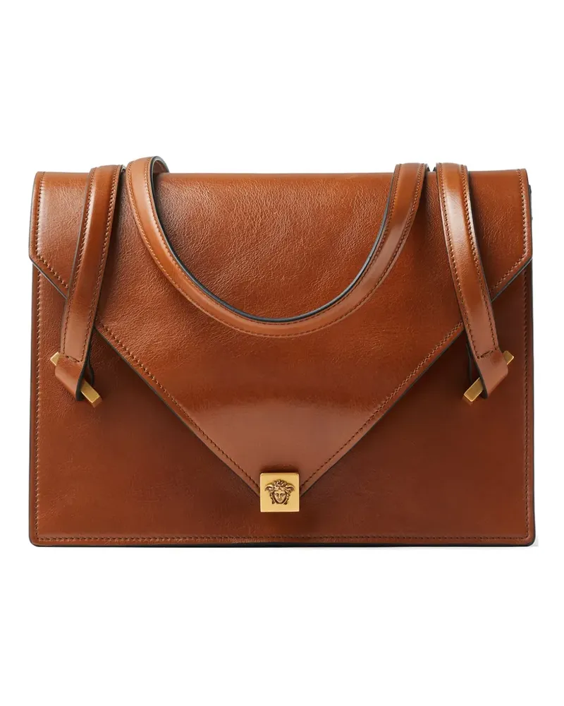 Versace Severine leather shoulder bag - Braun Braun