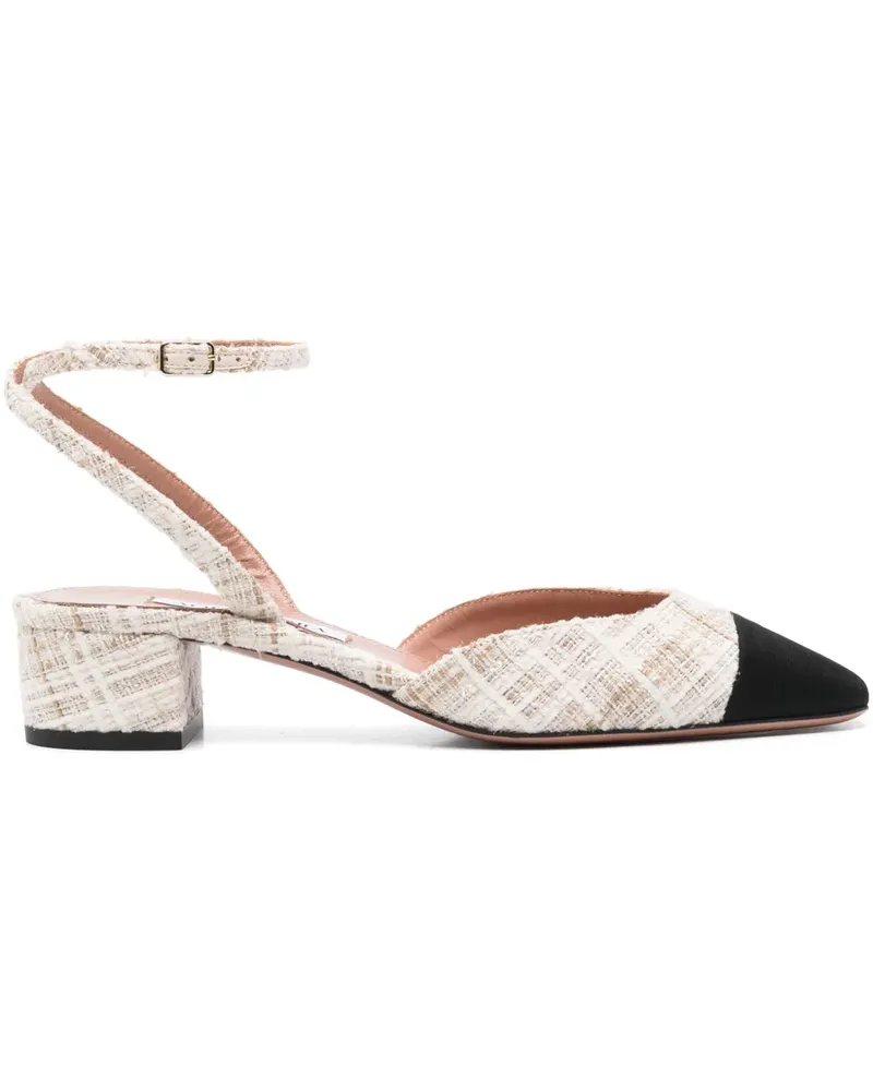 Aquazzura French Flirt Pumps 35mm - Weiß Weiß