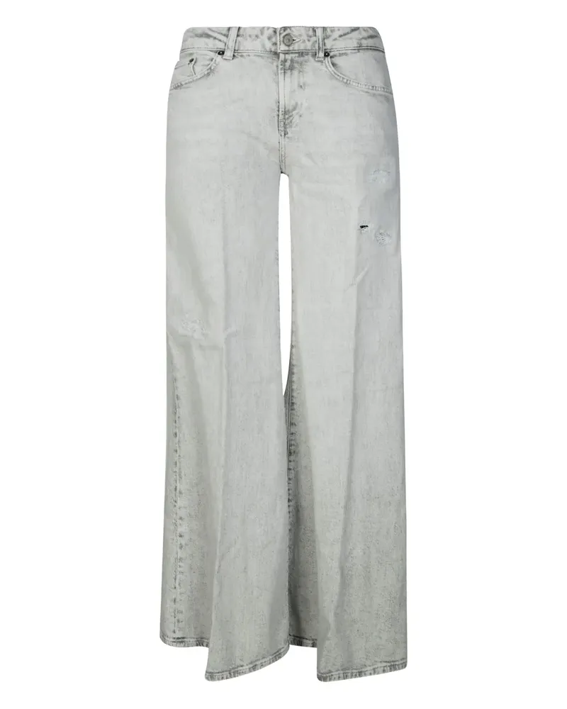 Dondup Ausgeblichene Marlen Jeans - Grau Grau