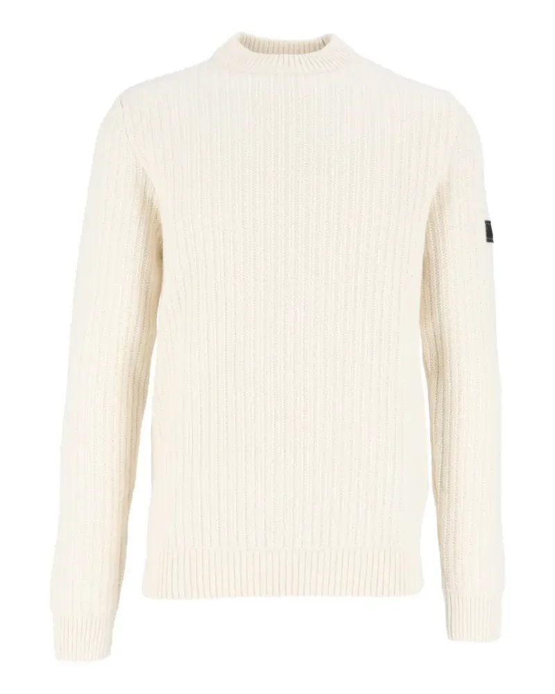 Barbour Oxham Pullover - Weiß Weiß