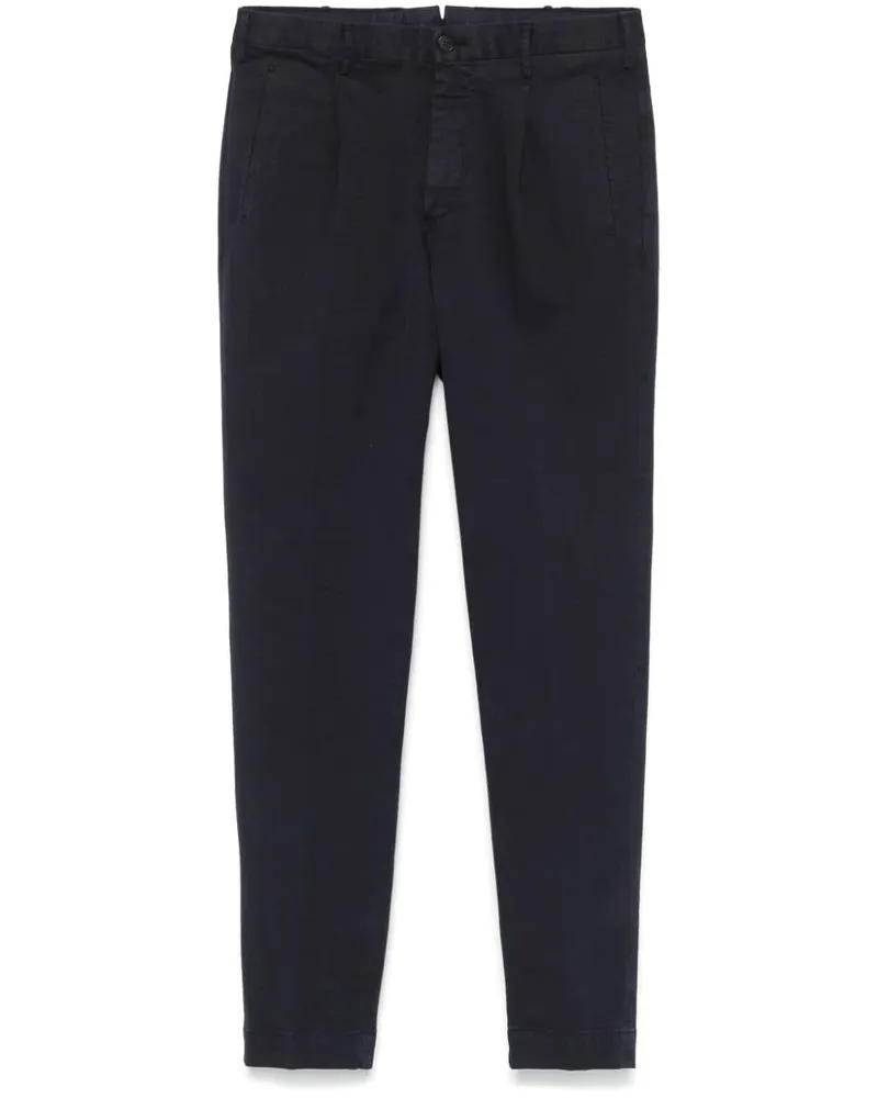 Incotex Klassische Chino - Blau Blau