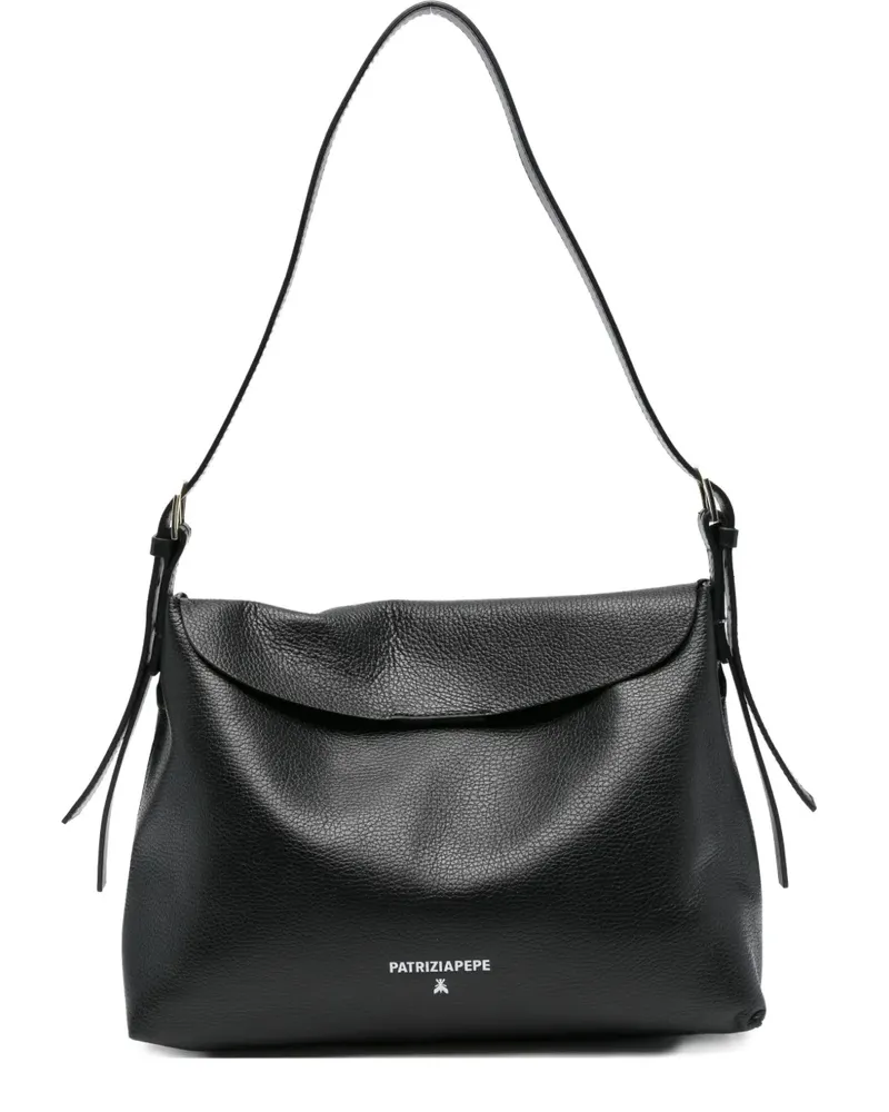 Patrizia Pepe Never Complete Schultertasche - Schwarz Schwarz