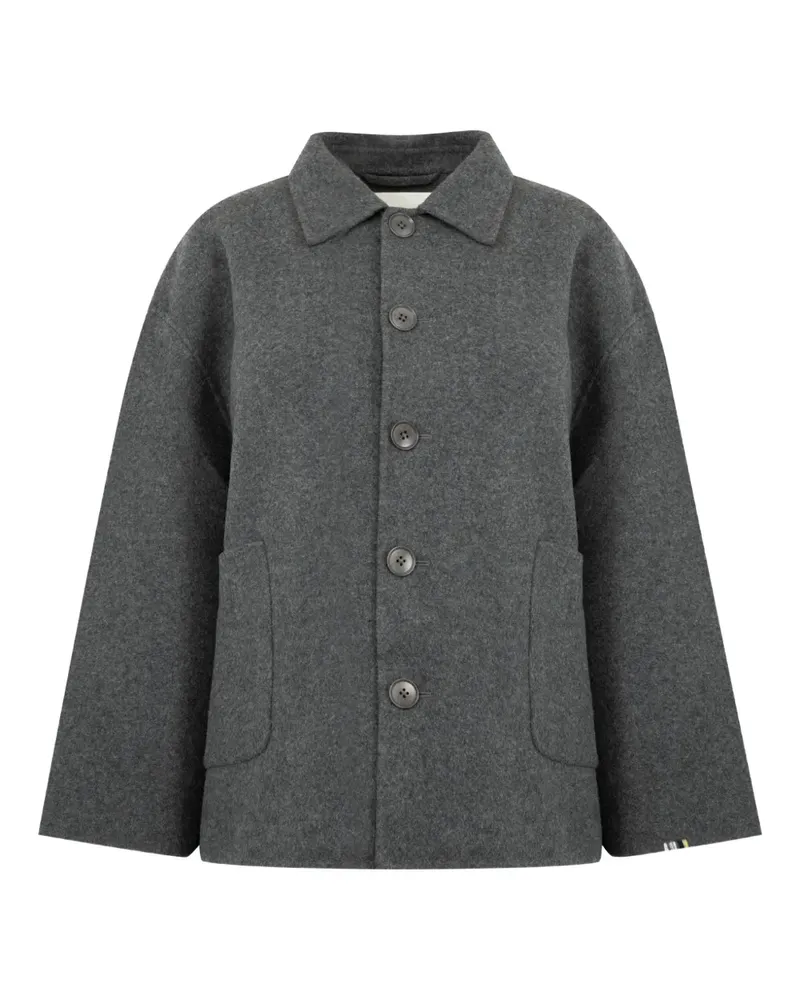 extreme cashmere maker buttoned jacket - Grau Grau
