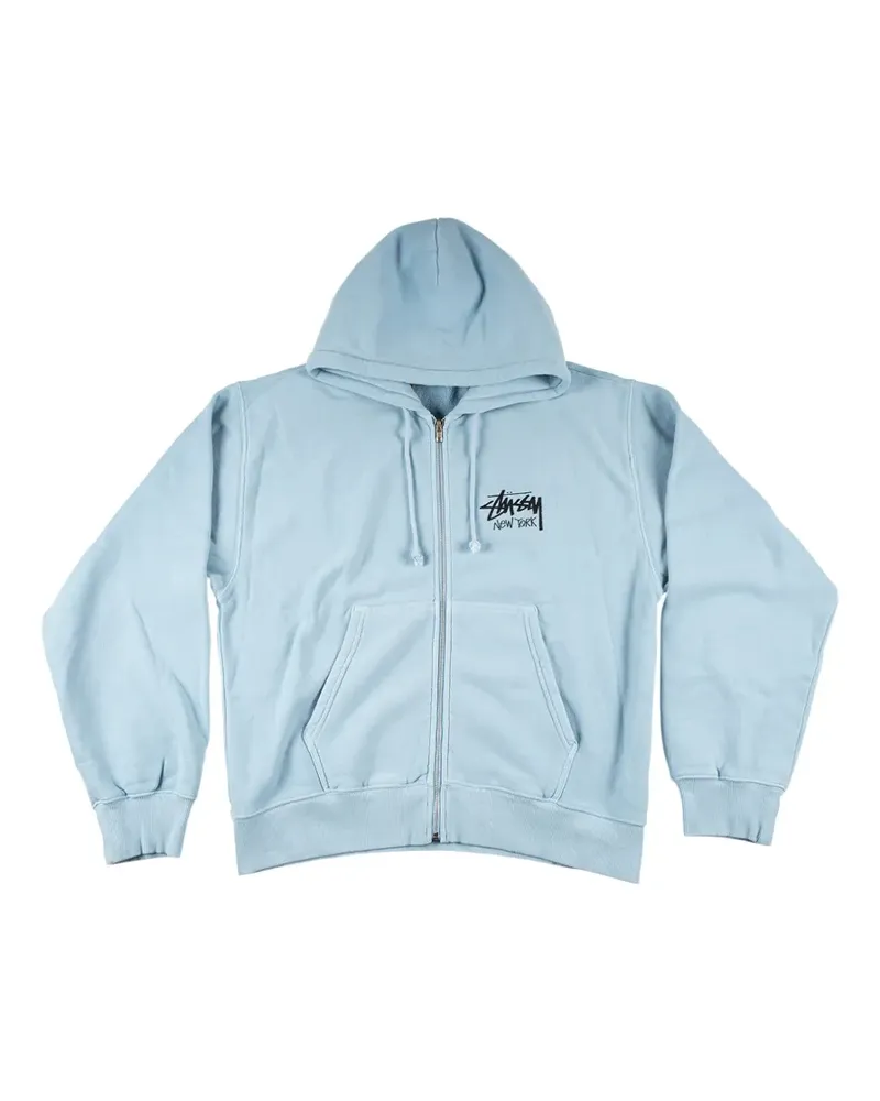 Stüssy New York Chapter hoodie - Blau Blau
