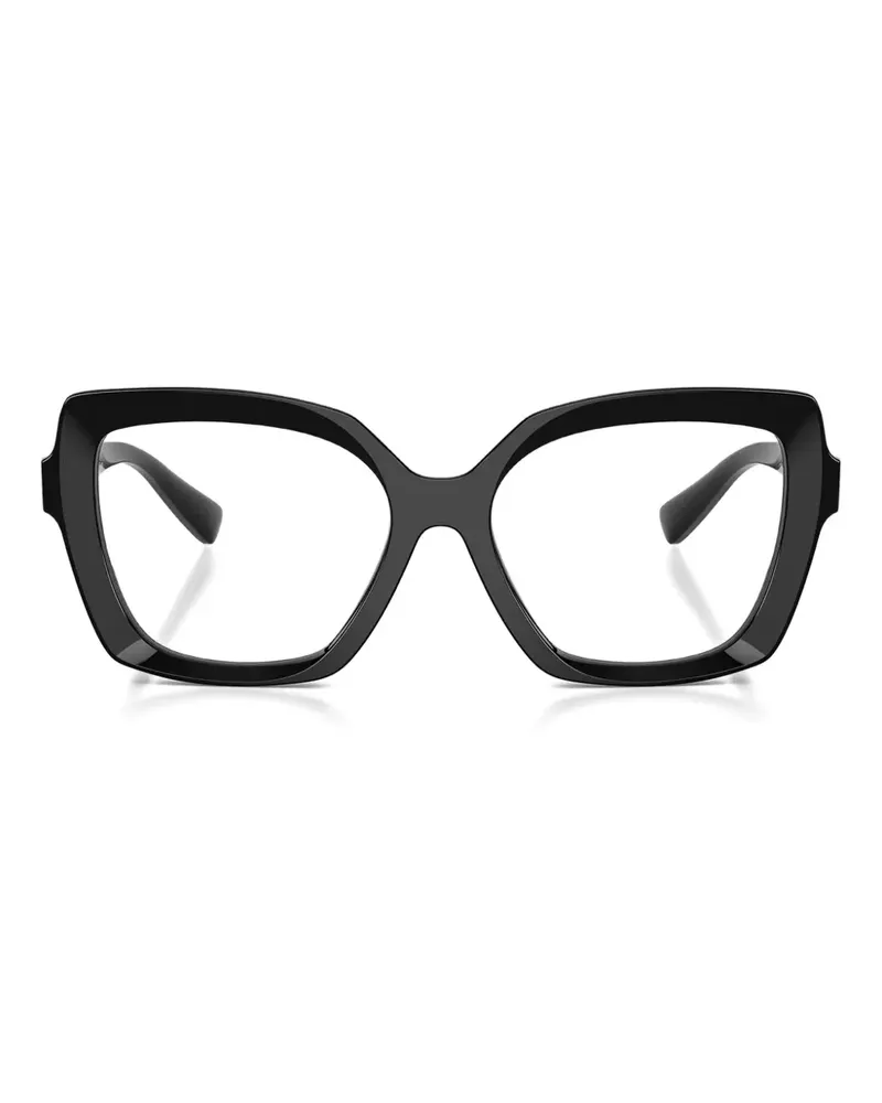 Dolce & Gabbana Gestell mit geometrischen Design - Schwarz Schwarz