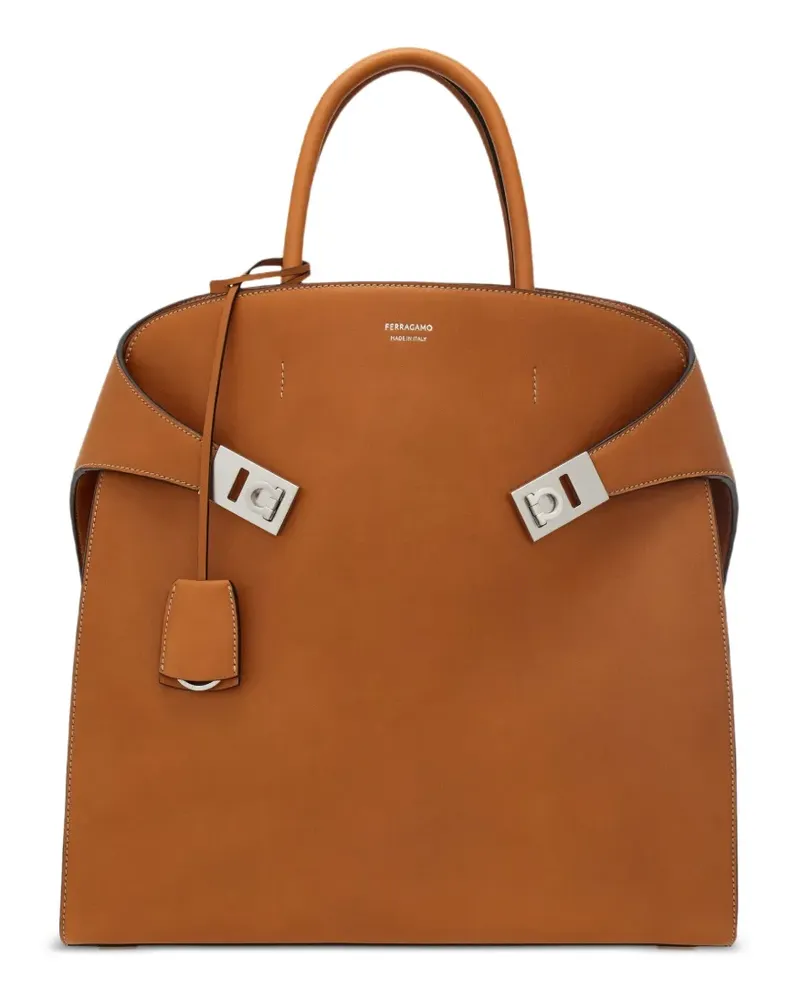 Ferragamo Hug Tote Bag - Braun Braun