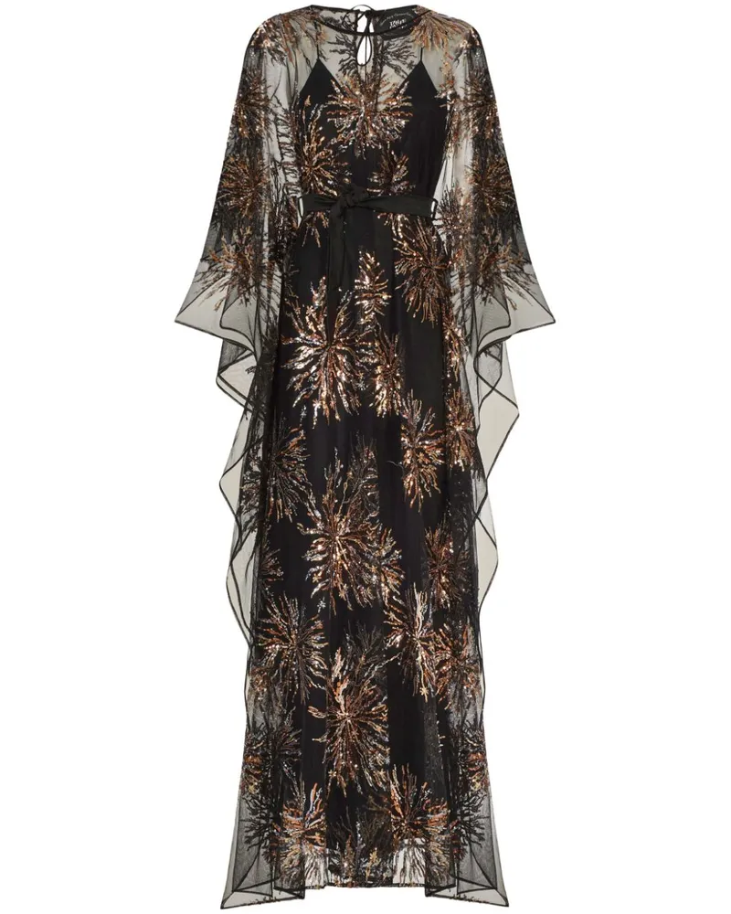 Taller Marmo Gran Soleil Maxikleid - Schwarz Schwarz