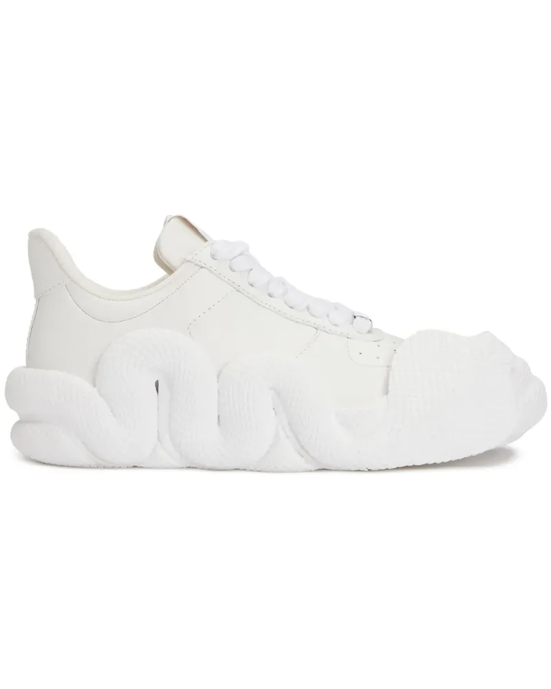 Giuseppe Zanotti Cobras Sneakers mit 3D-Detail - Weiß Weiß
