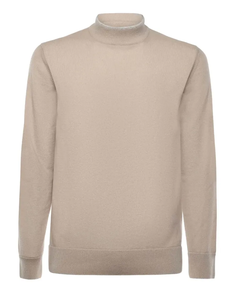 Eleventy Pullover mit Rollkragen - Nude Nude
