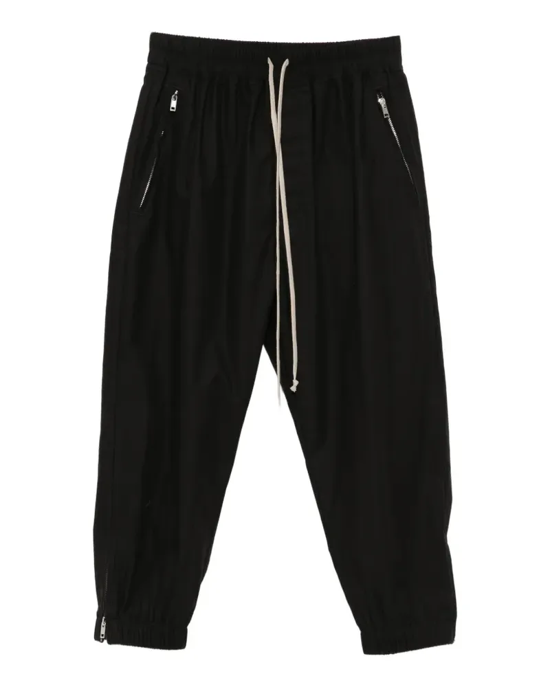 Rick Owens drawstring cropped trousers - Schwarz Schwarz