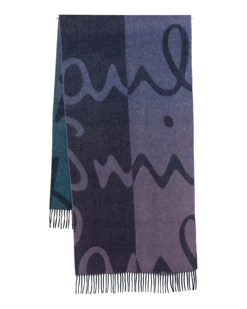 Paul Smith reversible scarf - Violett Violett