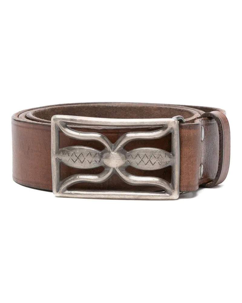 Ralph Lauren Hawkins Gürtel - Braun Braun