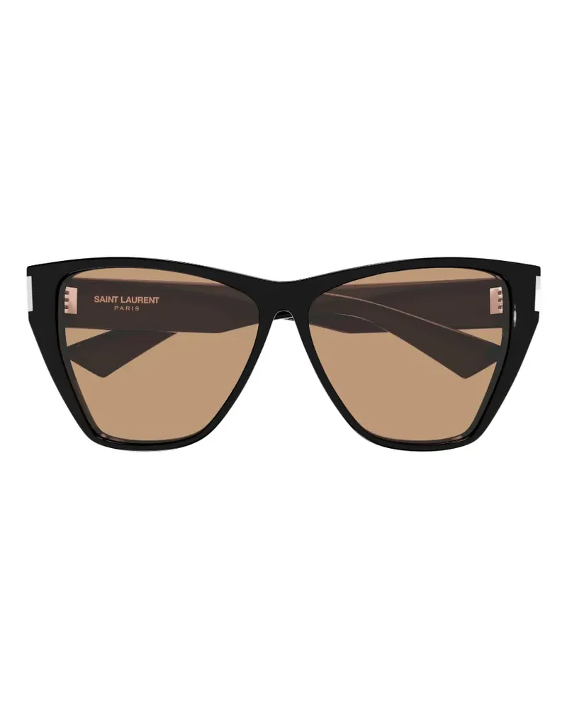 Saint Laurent SL 927 Cat-Eye-Sonnenbrille - Schwarz Schwarz