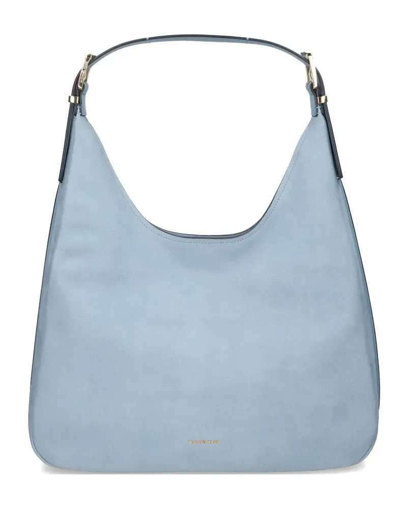 Michael Kors Große Nolita Schultertasche - Blau Blau