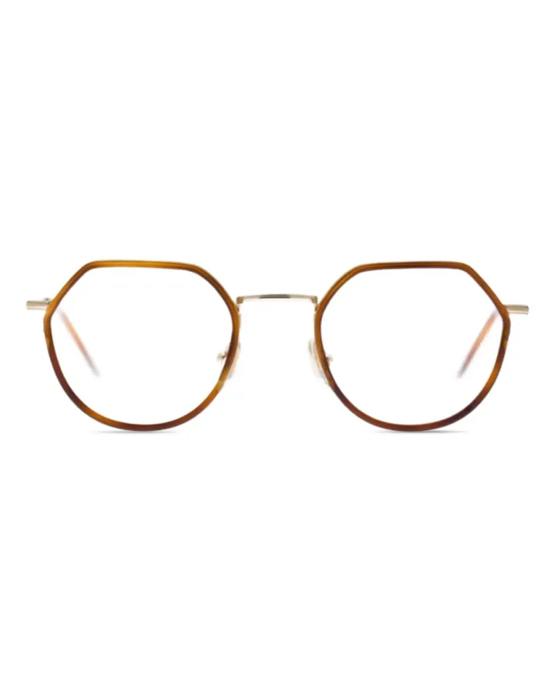Kyme Felix Brille mit geometrischem Gestell - Braun Braun