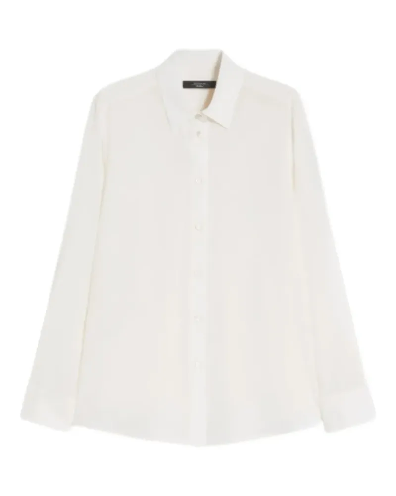 Max Mara crêpe de chine silk shirt - Nude Nude