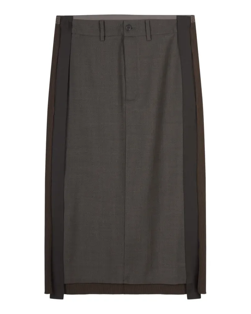 JNBY Midirock im Deconstructed-Look - Grau Grau