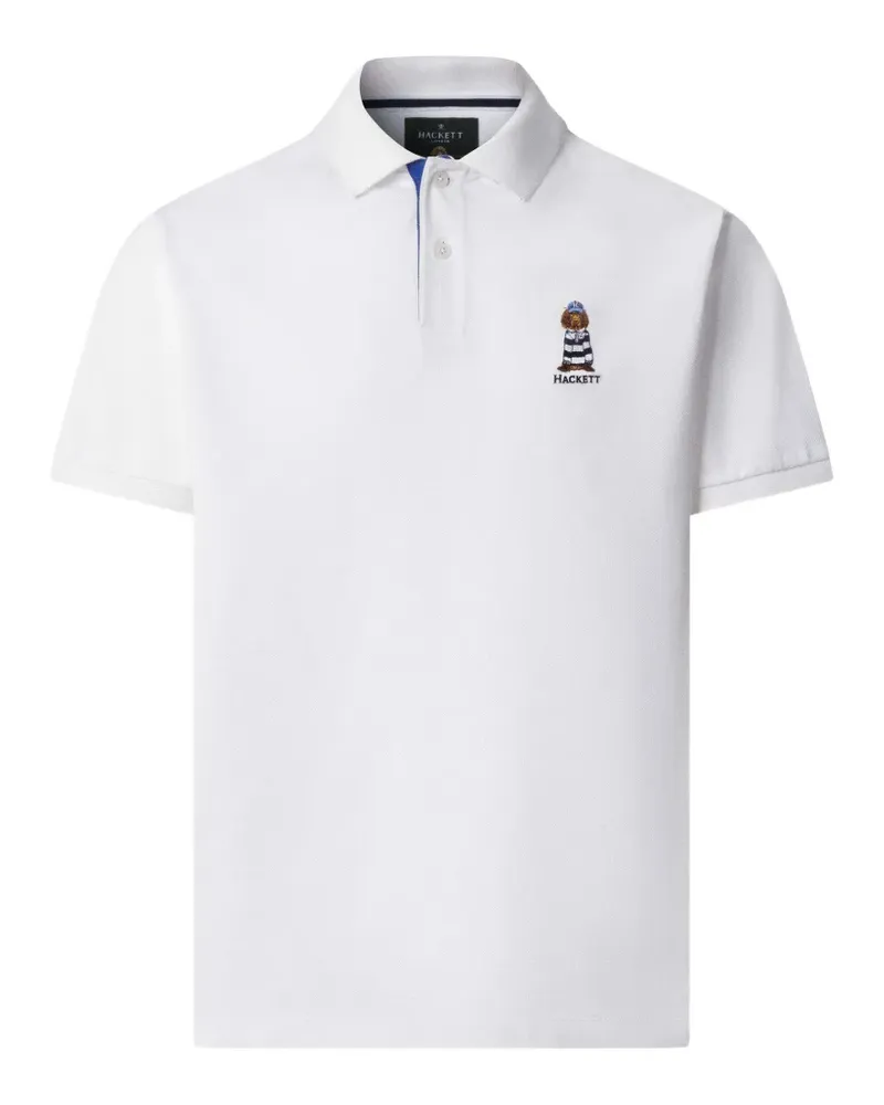 Hackett Heritage Harry Poloshirt - Weiß Weiß