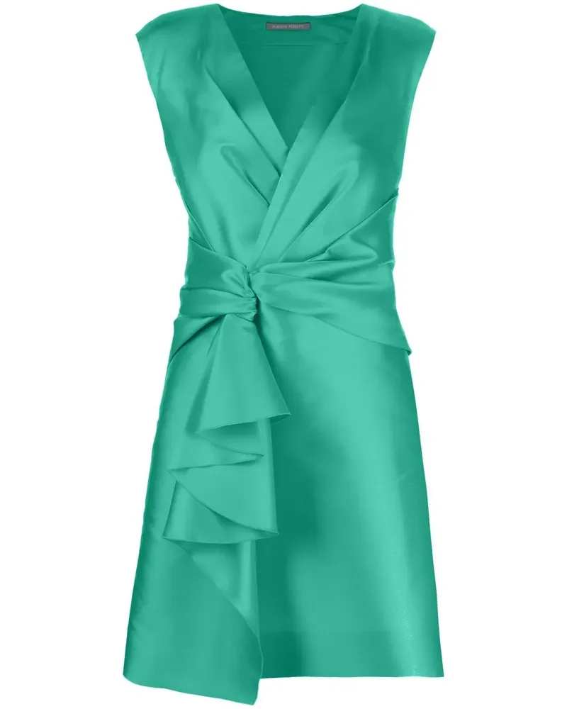 Alberta Ferretti Ärmelloses Kleid - Grün Grün