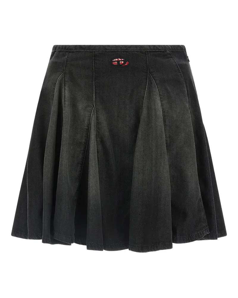 Diesel pleated mini skirt - Schwarz Schwarz