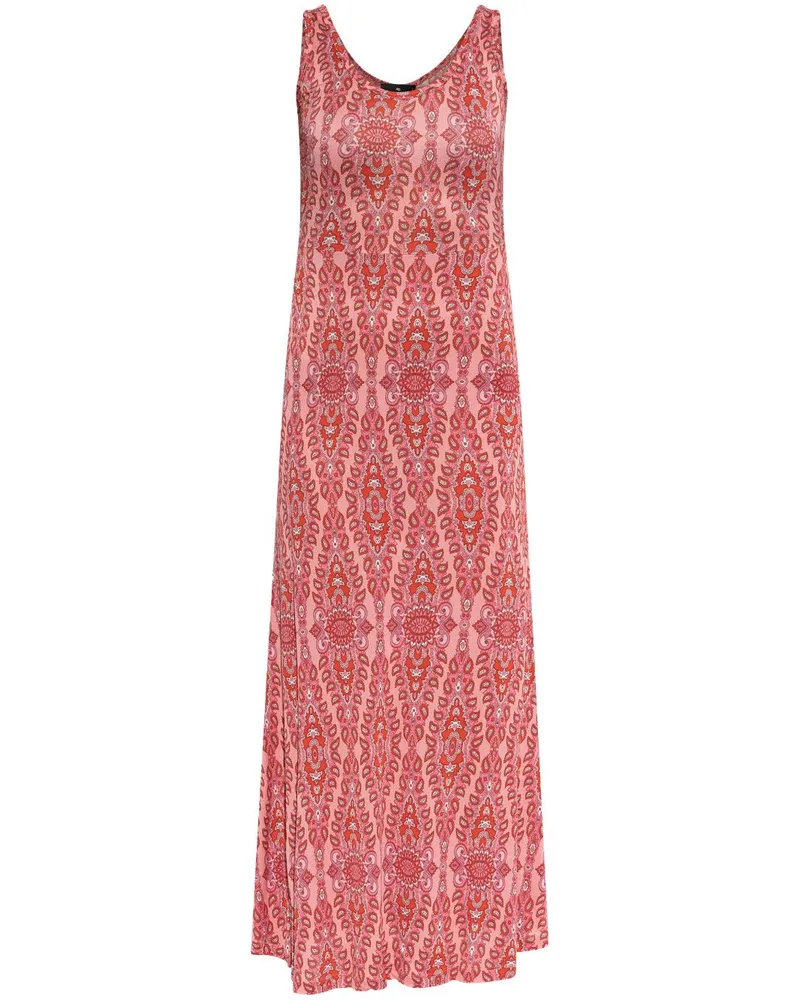Etro Kleid mit Paisley-Print - Rosa Rosa