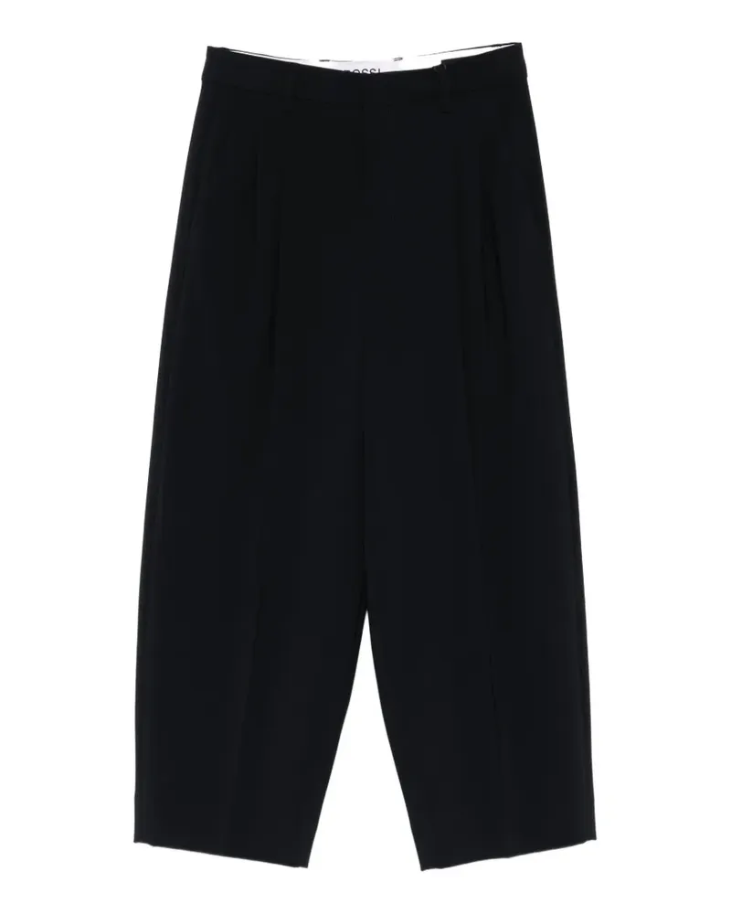 Rossi Noa pleated-design trousers - Blau Blau