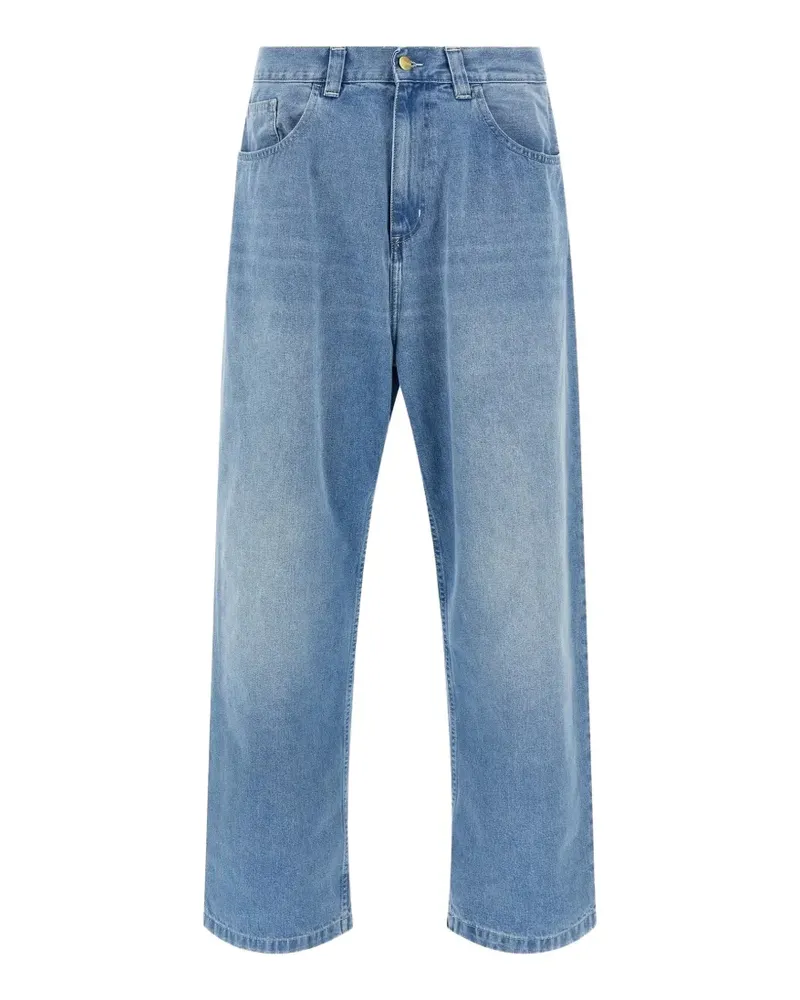 Carhartt WIP Brandon logo-patch jeans - Blau Blau