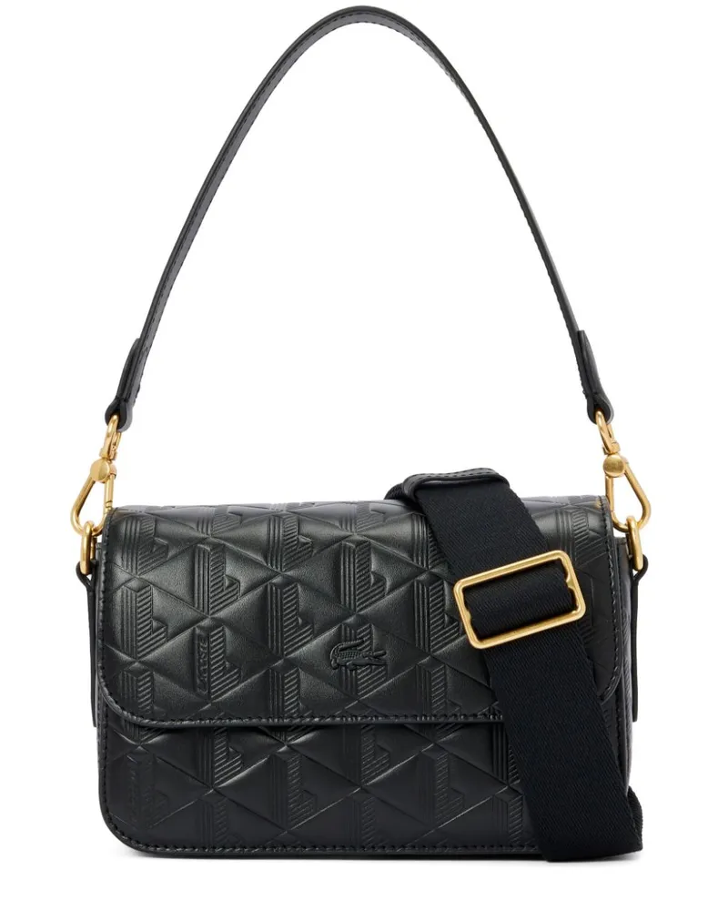 Lacoste Maheki Schultertasche - Schwarz Schwarz
