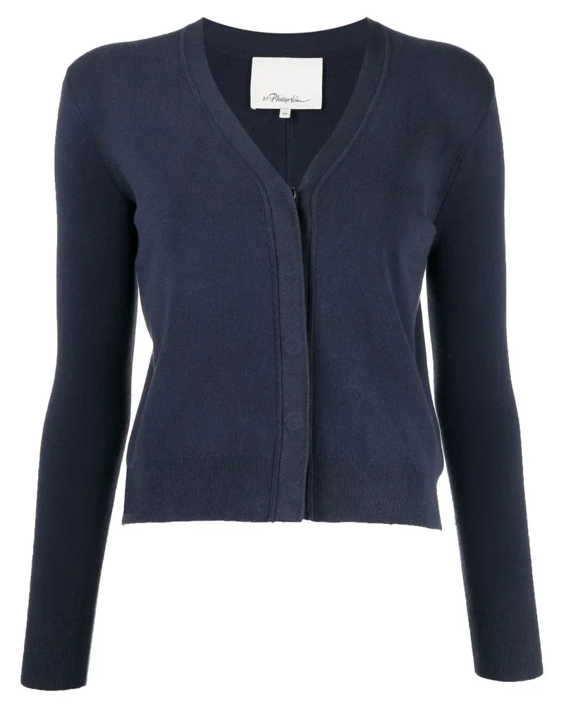 3.1 phillip lim Cardigan mit V-Ausschnitt - Blau Blau