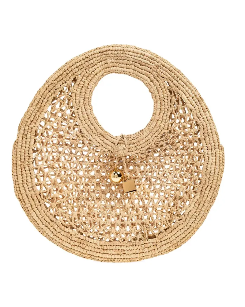 Jacquemus Mittelgroße Le Spiaggia Tasche - Nude Nude