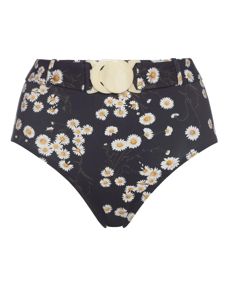 Eres Discret Bikinihöschen mit hohem Bund - Schwarz Schwarz