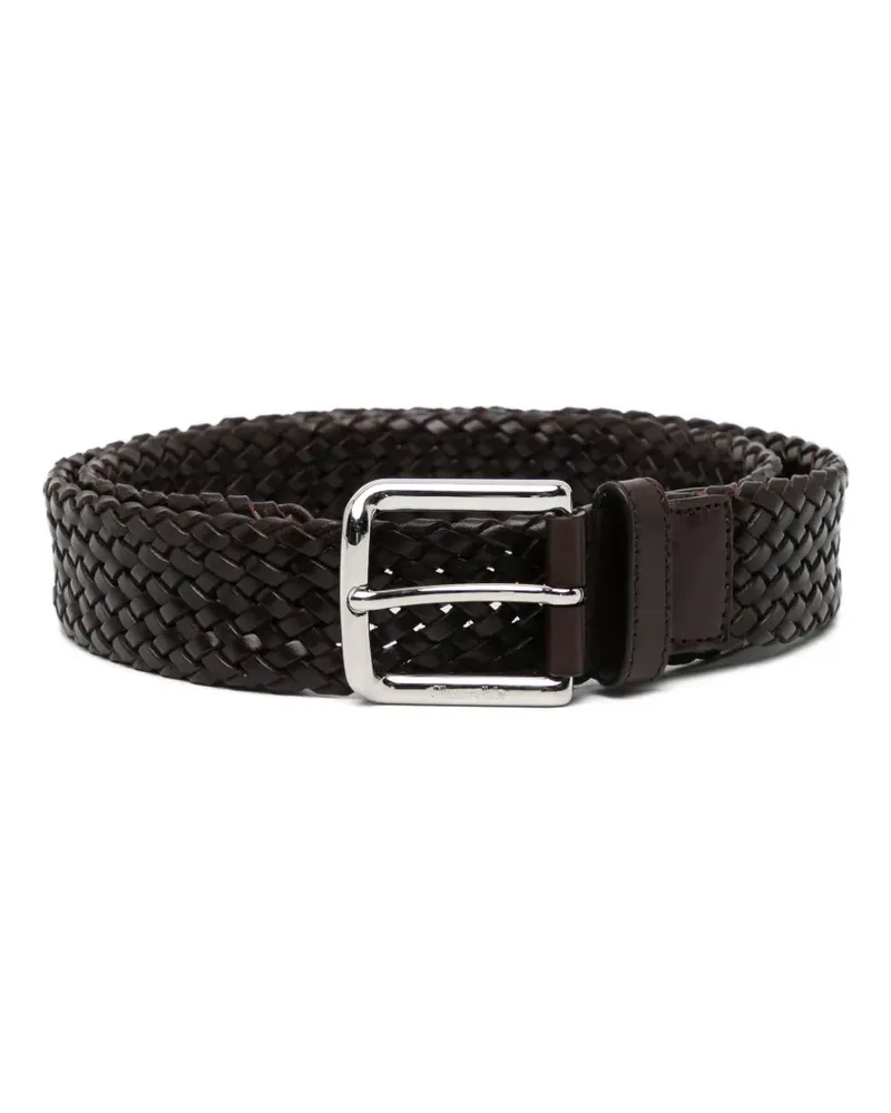 Church's woven leather belt - Braun Braun