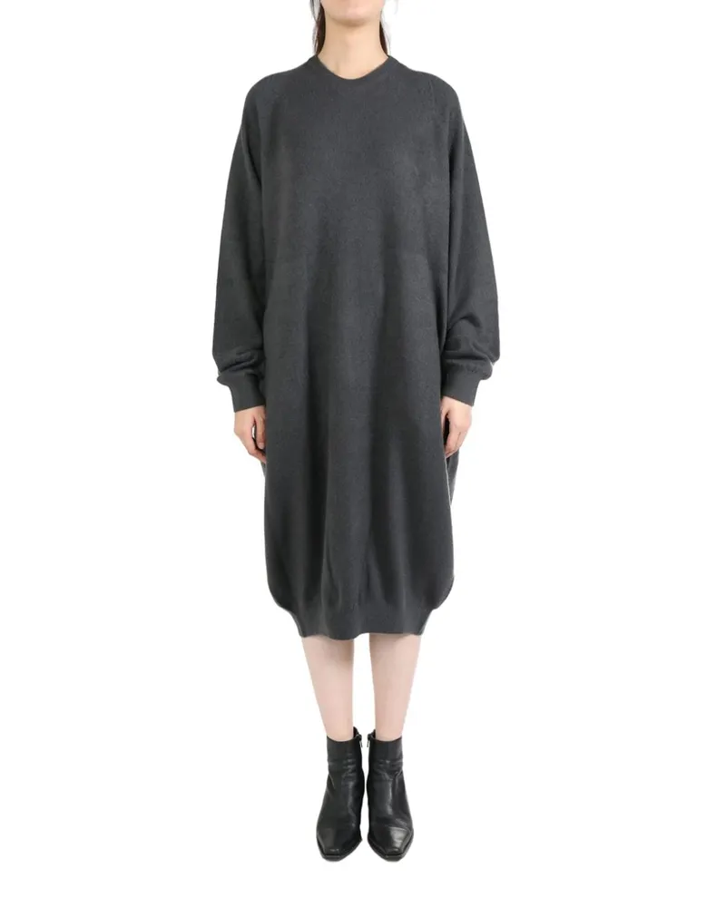 Frenckenberger Kleid aus Kaschmir - Grau Grau