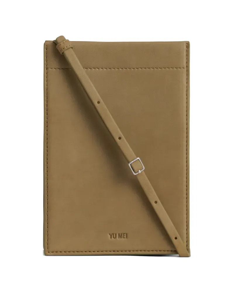 YU MEI Georgie leather cross body bag - Braun Braun