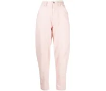 Jeans mit hohem Bund - Rosa