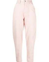 Stella McCartney Jeans mit hohem Bund Rosa