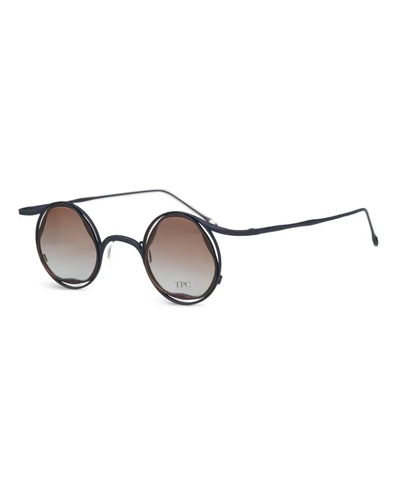 RIGARDS Sonnenbrille mit rundem Gestell - Schwarz Schwarz