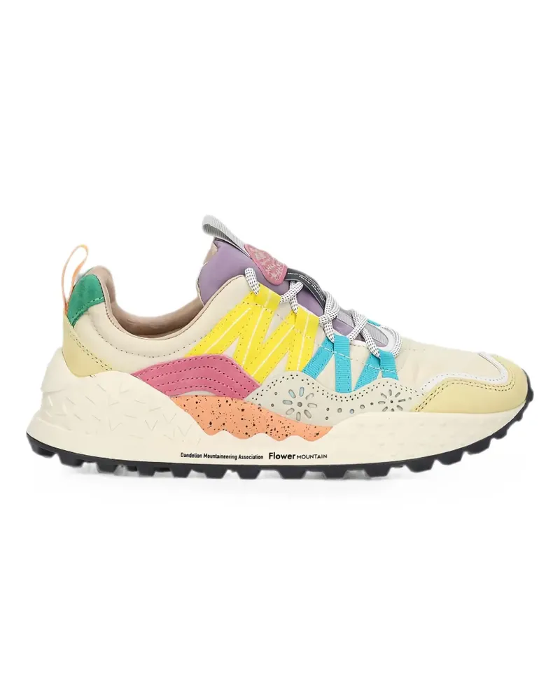 Flower MOUNTAIN Washi sneakers - Nude Nude